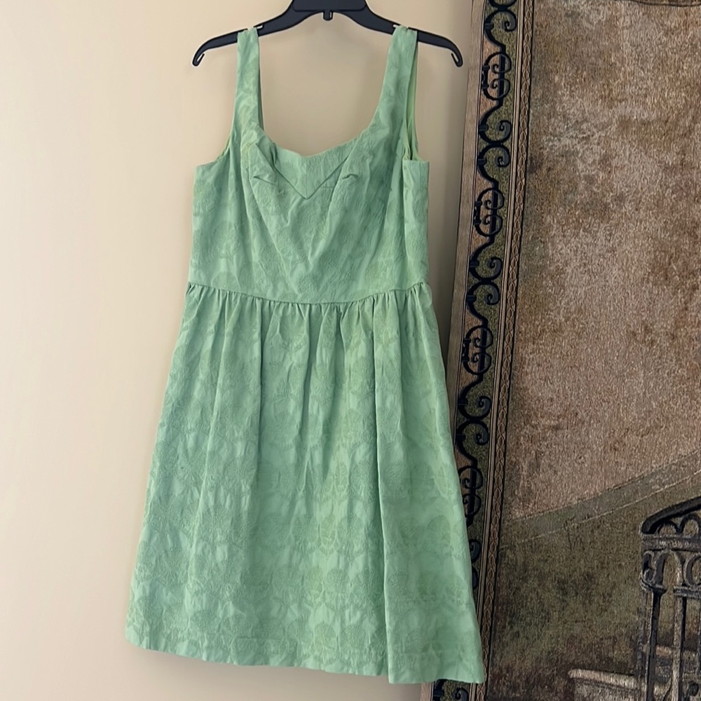 Stylish green dress